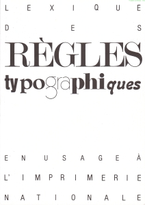Regles typographiques